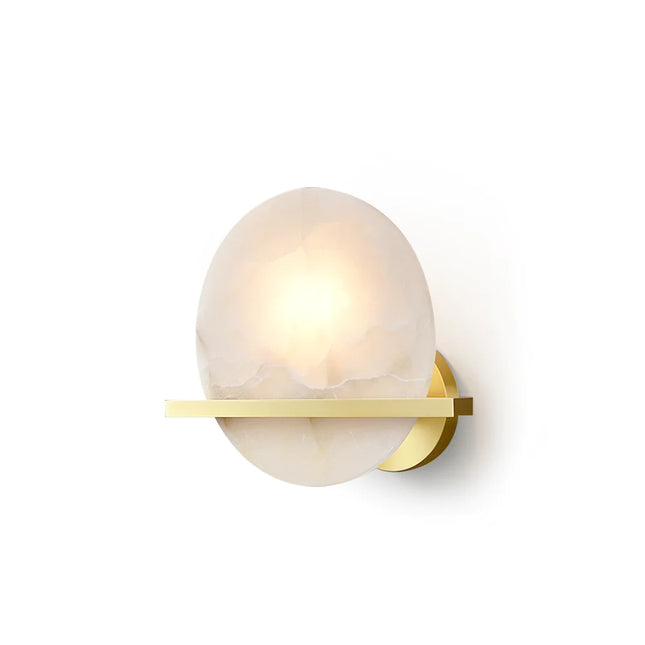 Wall lamp (Sconce) SAVY by Rodesigne — alabaster wall sconce lamp, designer lighting by RODESIGNE