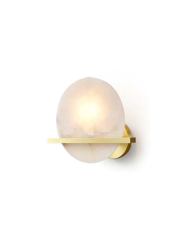 Wall lamp (Sconce) SAVY by Rodesigne — alabaster wall sconce lamp, designer lighting by RODESIGNE
