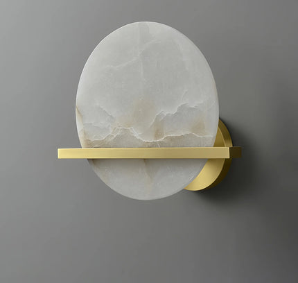 Wall lamp (Sconce) SAVY by Rodesigne — alabaster wall sconce lamp, designer lighting by RODESIGNE