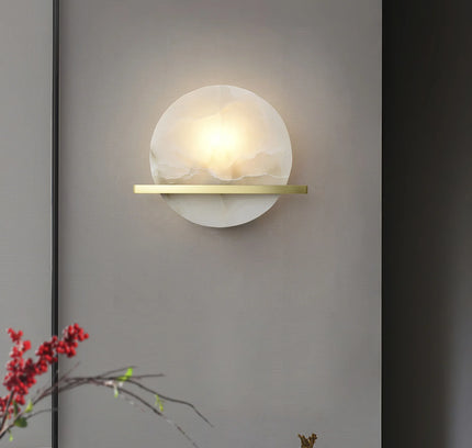 Wall lamp (Sconce) SAVY by Rodesigne — alabaster wall sconce lamp, designer lighting by RODESIGNE
