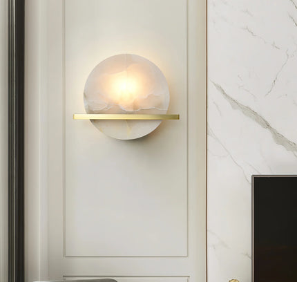 Wall lamp (Sconce) SAVY by Rodesigne — alabaster wall sconce lamp, designer lighting by RODESIGNE