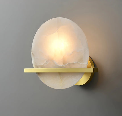 Wall lamp (Sconce) SAVY by Rodesigne — alabaster wall sconce lamp, designer lighting by RODESIGNE