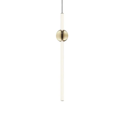 Pendant lamp ORION GLOBE by Rodesigne — brass modern pendant light, custom designer lighting by RODESIGNE