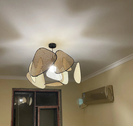 Pendant lamp SCREEN CANN by Rodesigne — wood modern pendant light, custom designer lighting by RODESIGNE