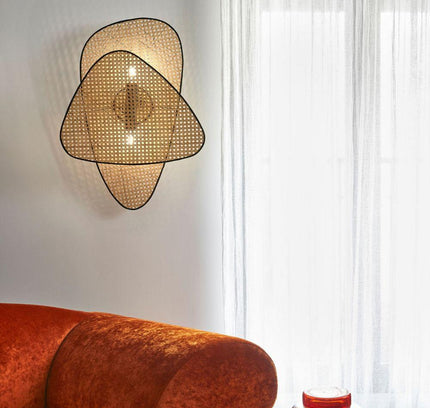 Wall lamp (Sconce) CANNAGE by Rodesigne — wood wall sconce lamp, designer lighting by RODESIGNE