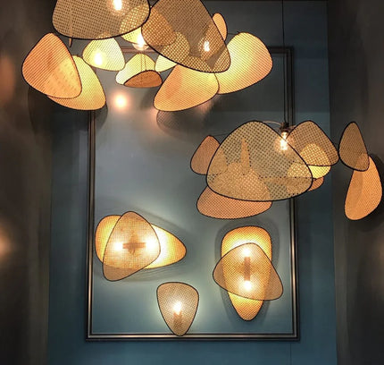 Wall lamp (Sconce) CANNAGE by Rodesigne — wood wall sconce lamp, designer lighting by RODESIGNE