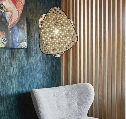 Wall lamp (Sconce) CANNAGE by Rodesigne — wood wall sconce lamp, designer lighting by RODESIGNE
