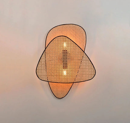 Wall lamp (Sconce) CANNAGE by Rodesigne — wood wall sconce lamp, designer lighting by RODESIGNE