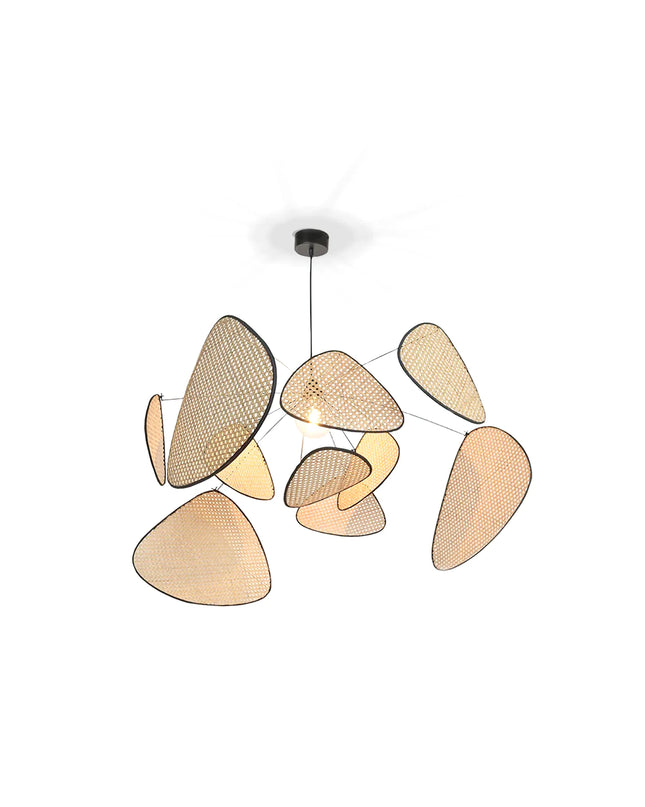 Pendant lamp SCREEN CANN by Rodesigne — wood modern pendant light, custom designer lighting by RODESIGNE