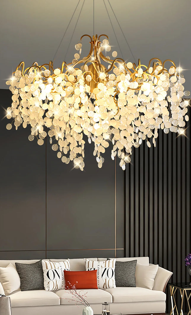 Chandelier SHIRO NODA ROUND by Rodesigne