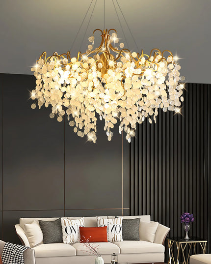 Chandelier SHIRO NODA ROUND by Rodesigne