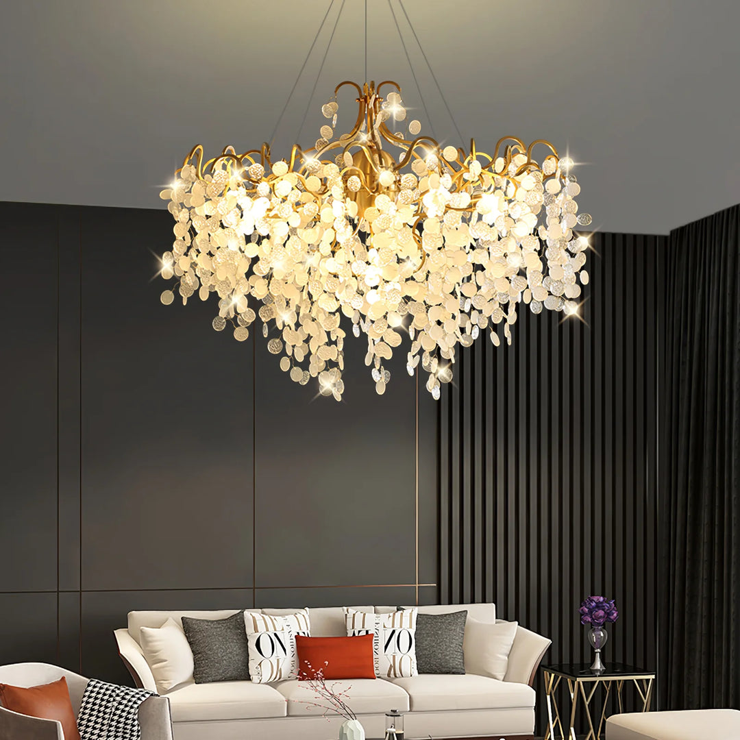 Chandelier SHIRO NODA ROUND by Rodesigne