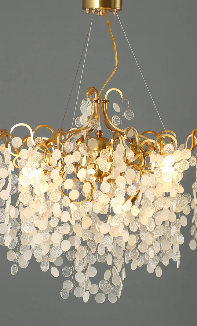 Chandelier SHIRO NODA ROUND by Rodesigne