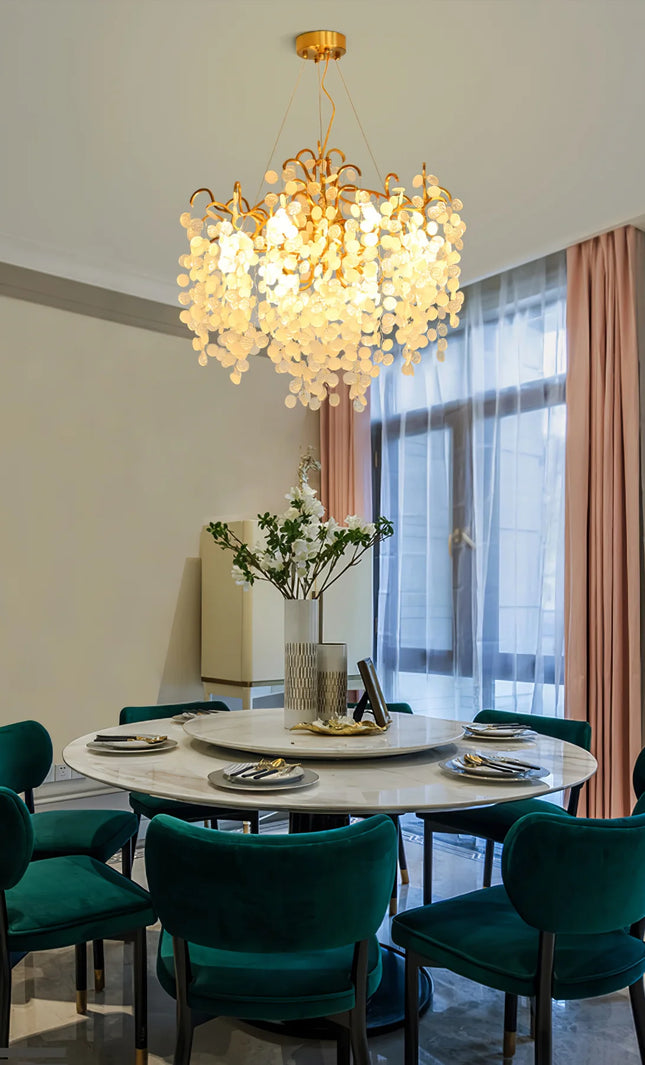 Chandelier SHIRO NODA ROUND by Rodesigne