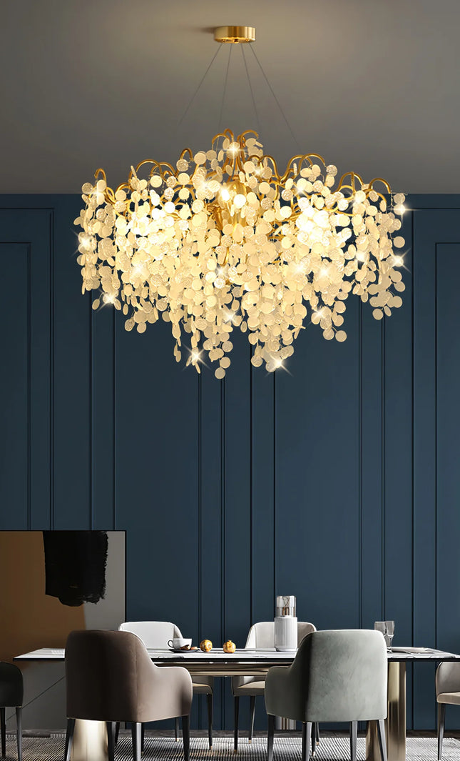 Chandelier SHIRO NODA ROUND by Rodesigne
