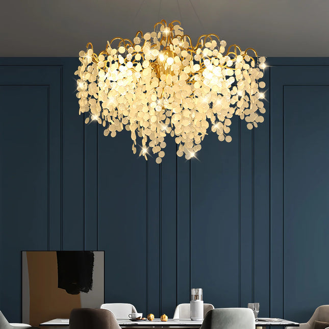 Chandelier SHIRO NODA ROUND by Rodesigne