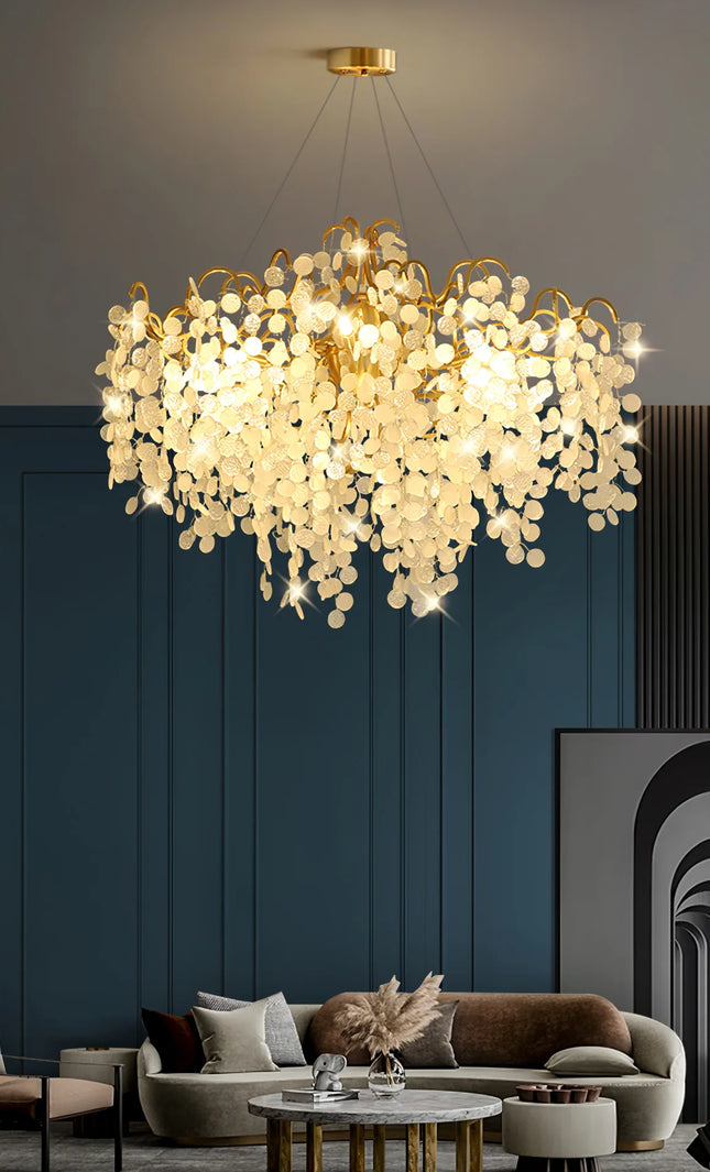 Chandelier SHIRO NODA ROUND by Rodesigne