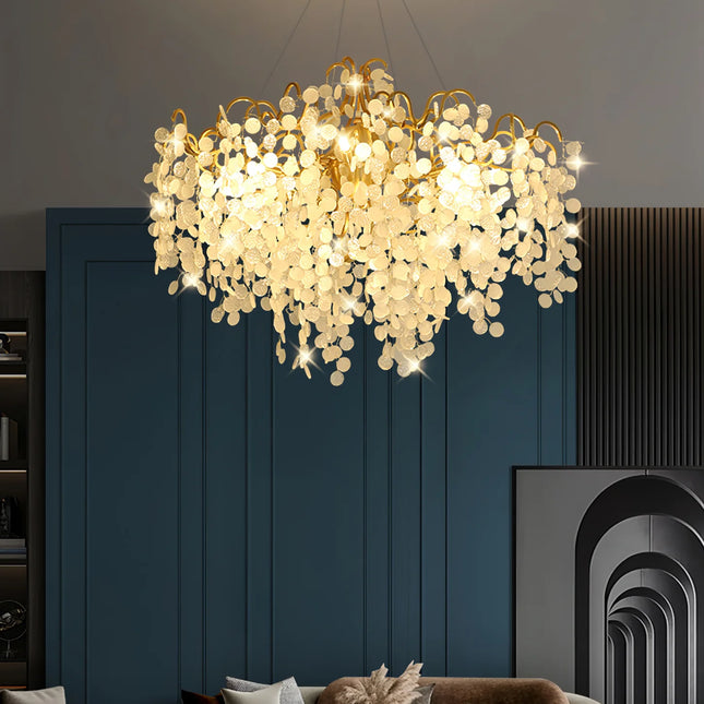 Chandelier SHIRO NODA ROUND by Rodesigne