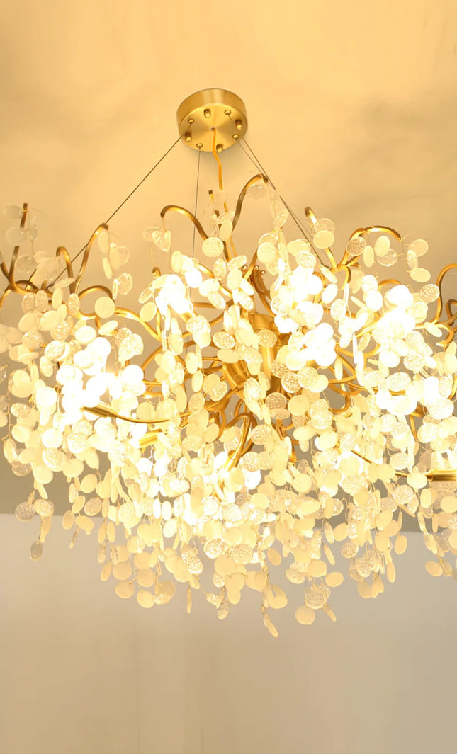 Chandelier SHIRO NODA ROUND by Rodesigne