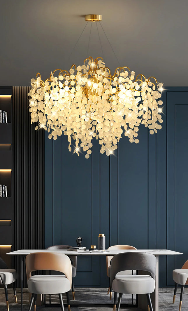 Chandelier SHIRO NODA ROUND by Rodesigne