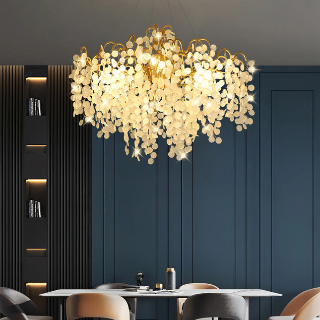 Chandelier SHIRO NODA ROUND by Rodesigne
