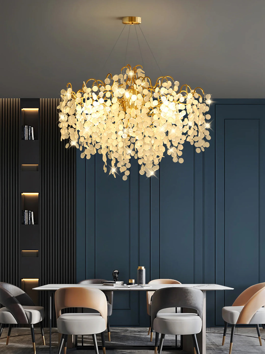 Chandelier SHIRO NODA ROUND by Rodesigne