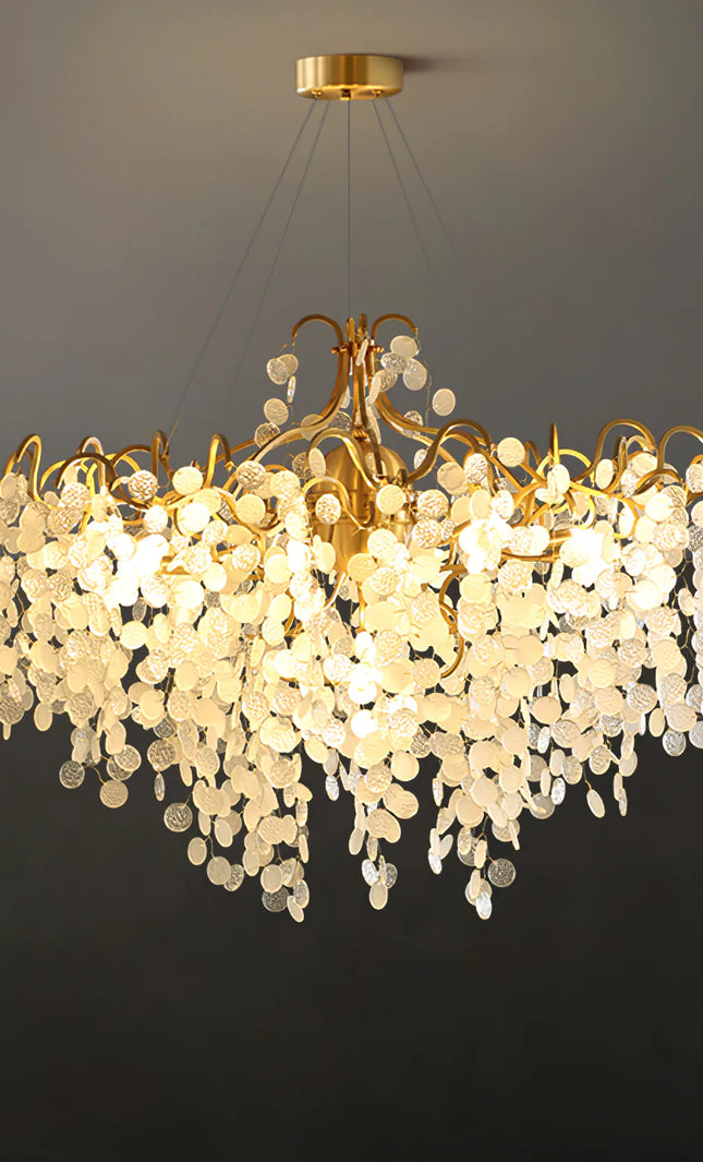 Chandelier SHIRO NODA ROUND by Rodesigne