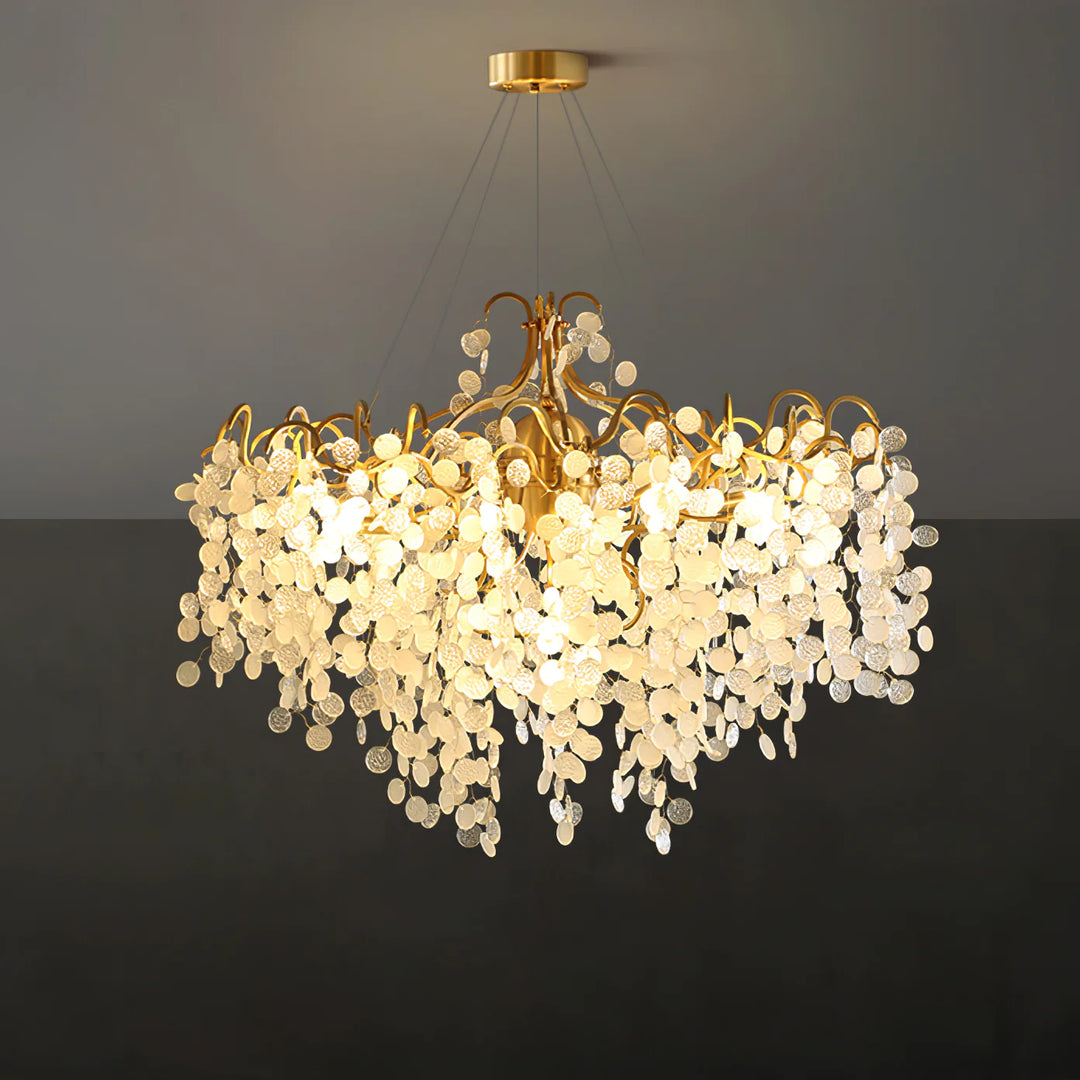 Chandelier SHIRO NODA ROUND by Rodesigne