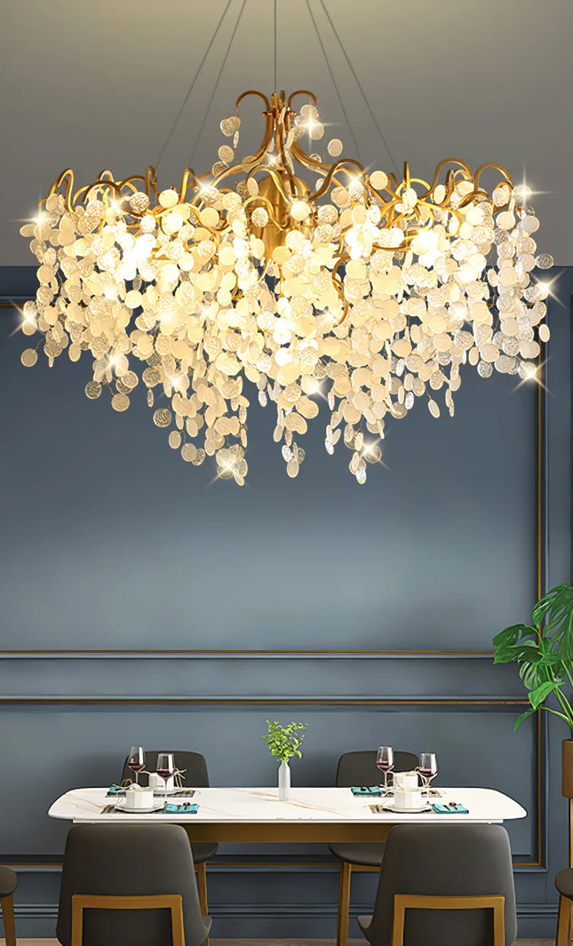 Chandelier SHIRO NODA ROUND by Rodesigne