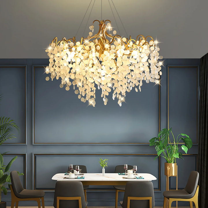 Chandelier SHIRO NODA ROUND by Rodesigne