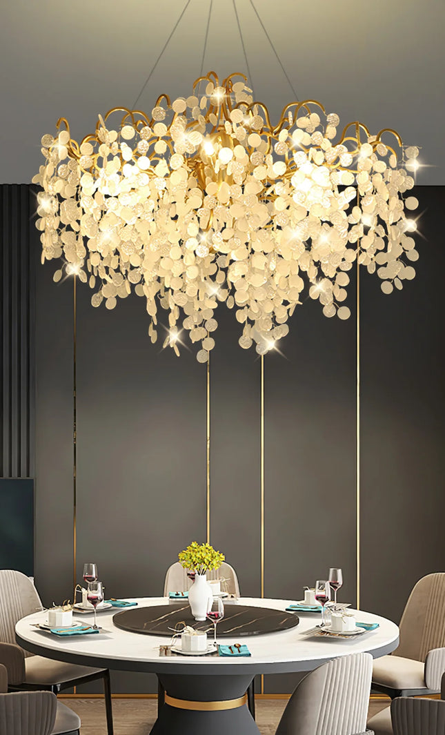 Chandelier SHIRO NODA ROUND by Rodesigne