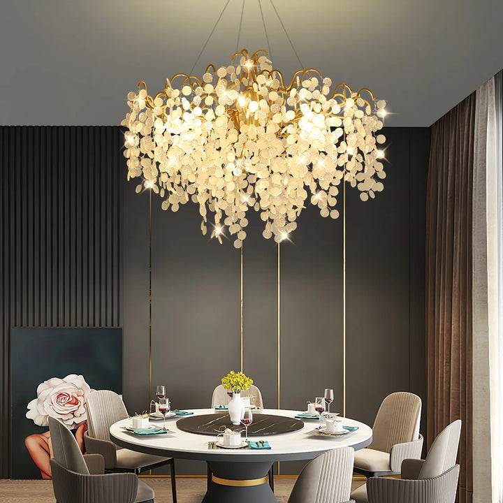 Chandelier SHIRO NODA ROUND by Rodesigne