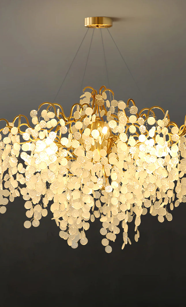 Chandelier SHIRO NODA ROUND by Rodesigne