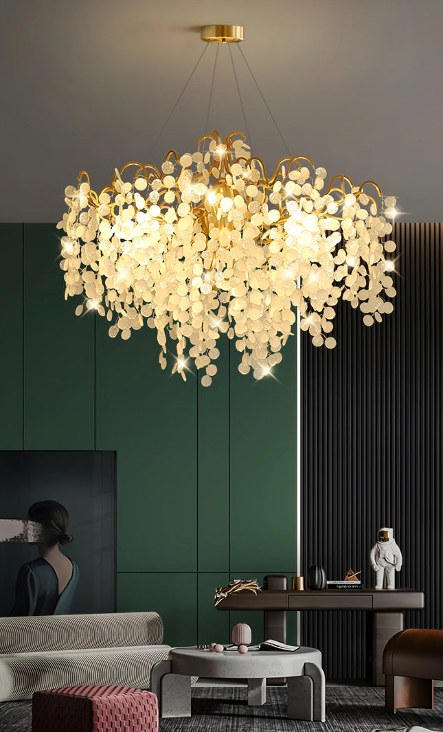 Chandelier SHIRO NODA ROUND by Rodesigne