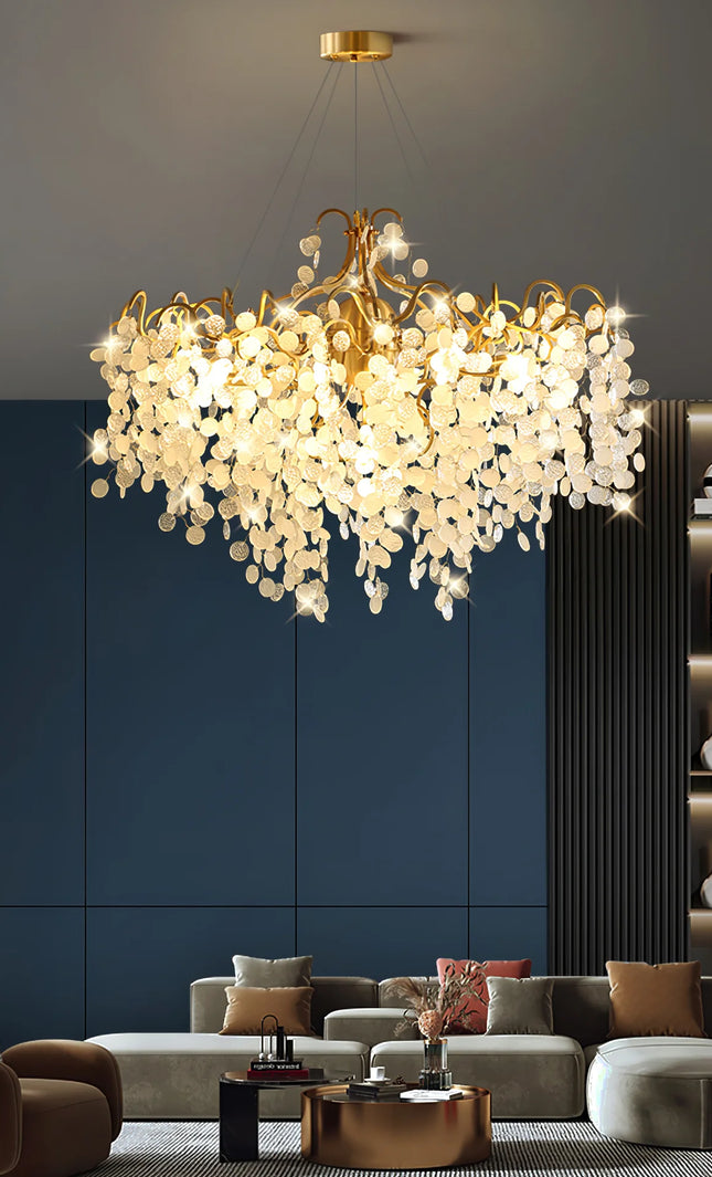Chandelier SHIRO NODA ROUND by Rodesigne