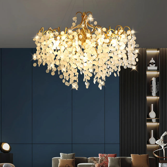 Chandelier SHIRO NODA ROUND by Rodesigne