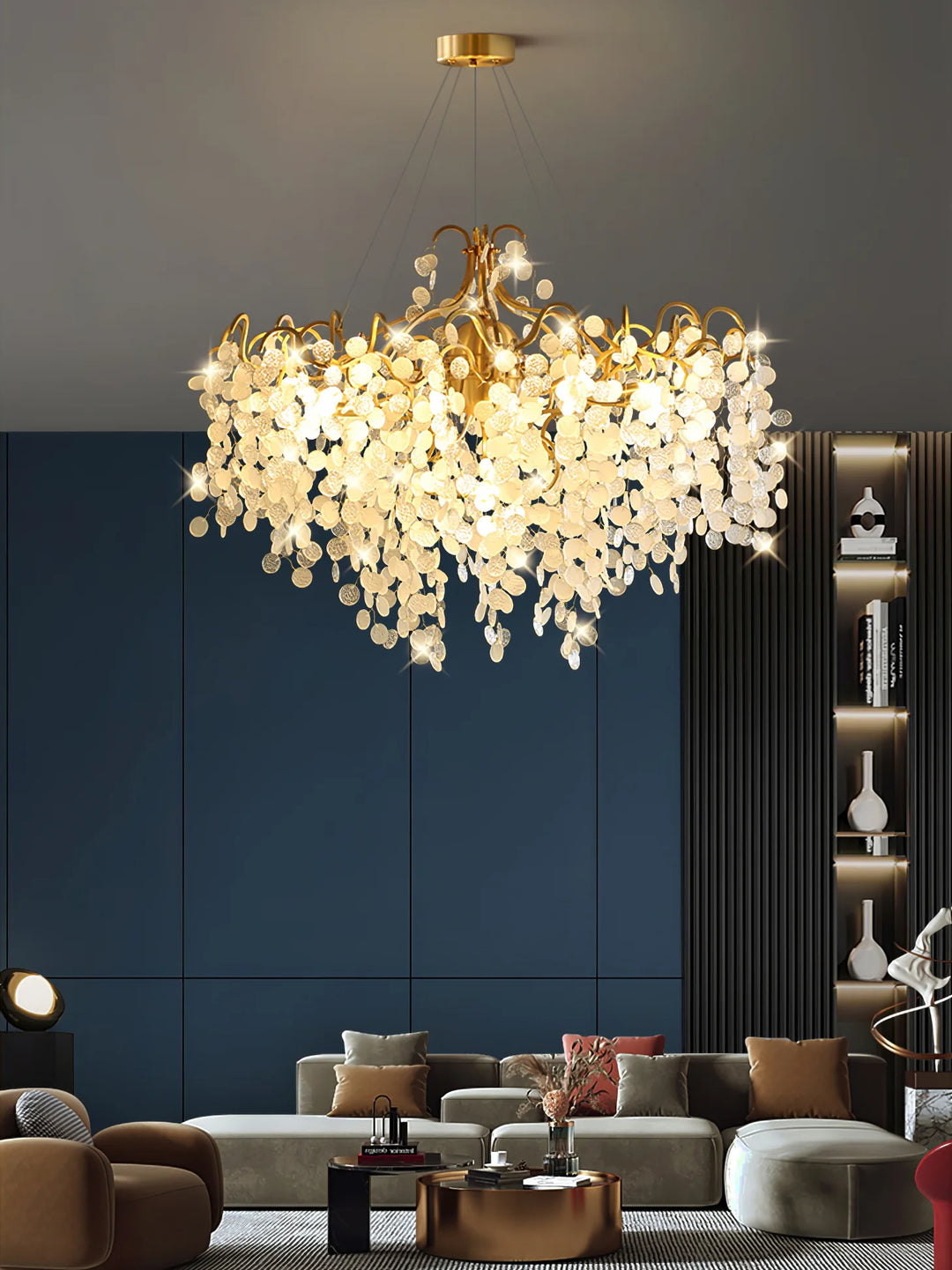 Chandelier SHIRO NODA ROUND by Rodesigne