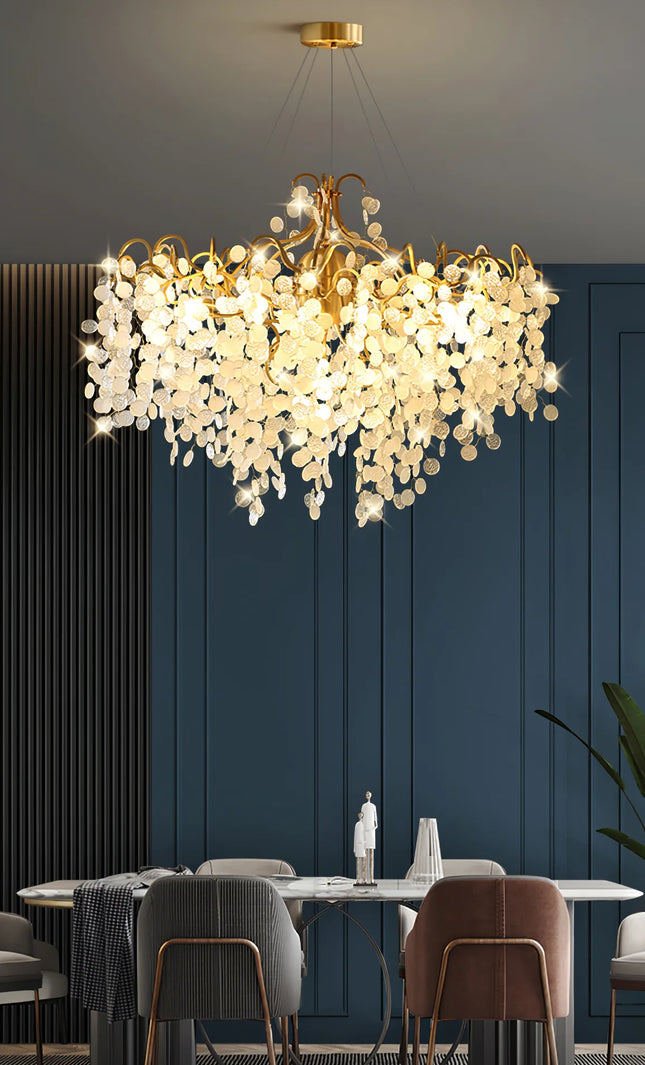 Chandelier SHIRO NODA ROUND by Rodesigne
