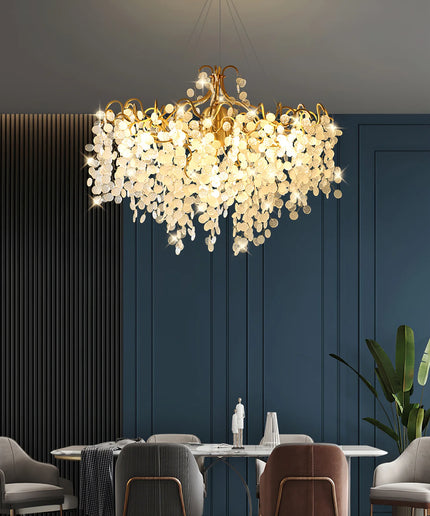 Chandelier SHIRO NODA ROUND by Rodesigne