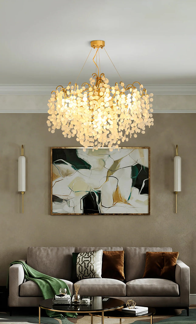 Chandelier SHIRO NODA ROUND by Rodesigne