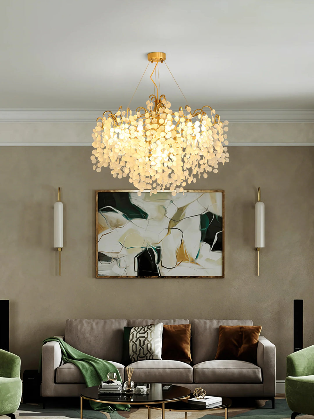 Chandelier SHIRO NODA ROUND by Rodesigne