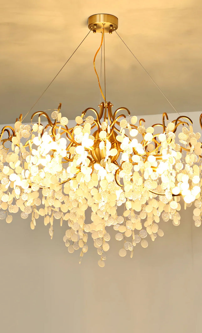 Chandelier SHIRO NODA ROUND by Rodesigne