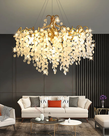 Chandelier SHIRO NODA ROUND by Rodesigne