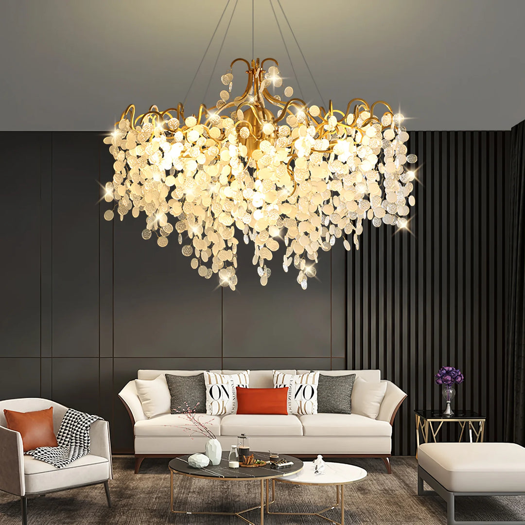 Chandelier SHIRO NODA ROUND by Rodesigne