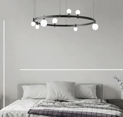 Chandelier STAN by Rodesigne — glass designer chandelier, custom lighting by RODESIGNE