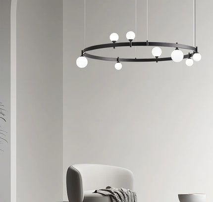 Chandelier STAN by Rodesigne — glass designer chandelier, custom lighting by RODESIGNE