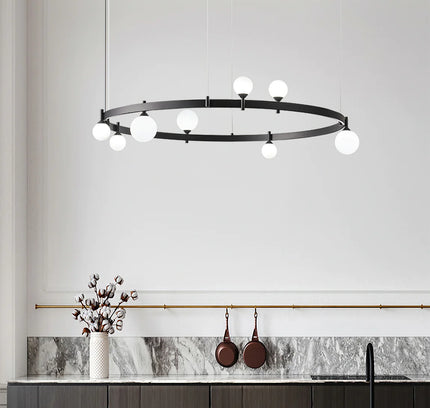 Chandelier STAN by Rodesigne — glass designer chandelier, custom lighting by RODESIGNE