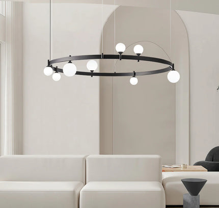 Chandelier STAN by Rodesigne — glass designer chandelier, custom lighting by RODESIGNE