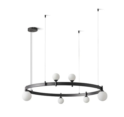 Chandelier STAN by Rodesigne — glass designer chandelier, custom lighting by RODESIGNE