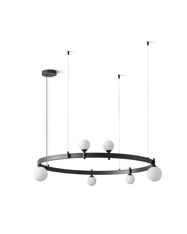 Chandelier STAN by Rodesigne — glass designer chandelier, custom lighting by RODESIGNE